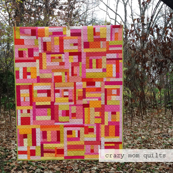 crazy mom quilts pink lemonade quilt complete