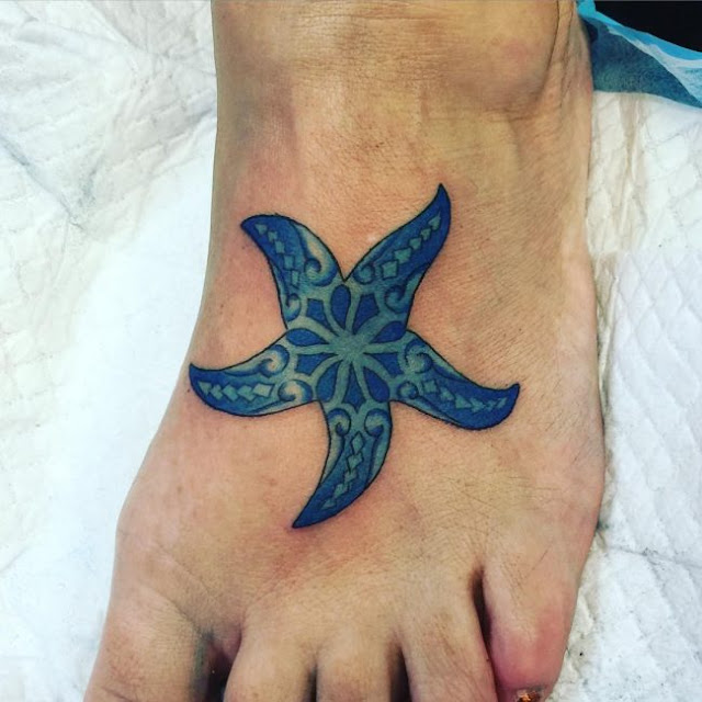 Tatuagens de estrela do mar Tatuagens de estrela do mar