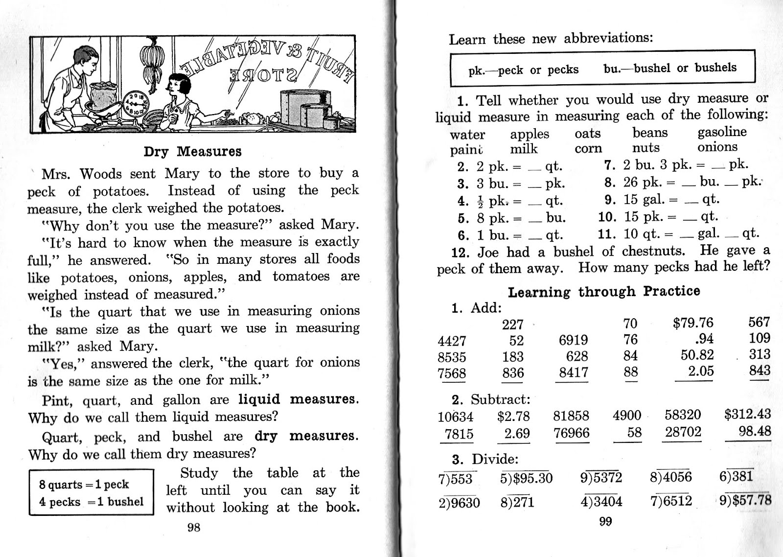 Progress is fine, but it's gone on for too long. Learning dry measures