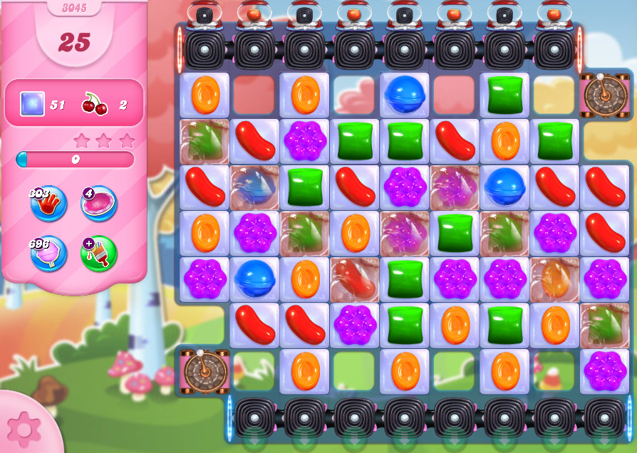 Candy Crush Saga level 3045 Candy Crush Saga level 3045