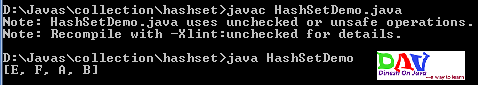 HashSet
