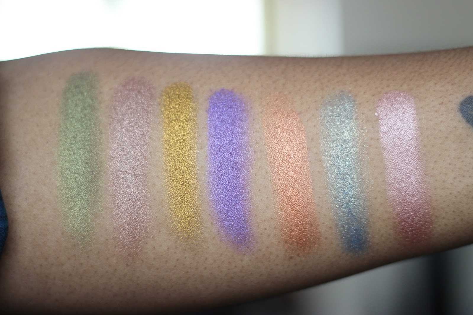 STROBE COSMETICS // EYE SHADOW PANS AND SWATCHES* Discoveries Of Self (dosblog)