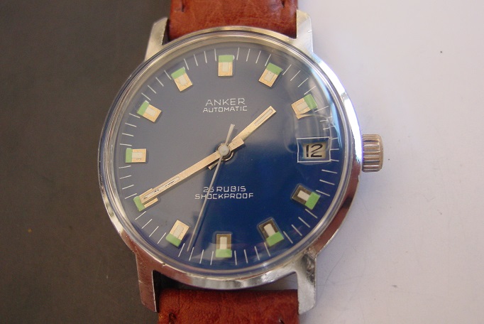 Anker 25 Rubis automatic wristwatch