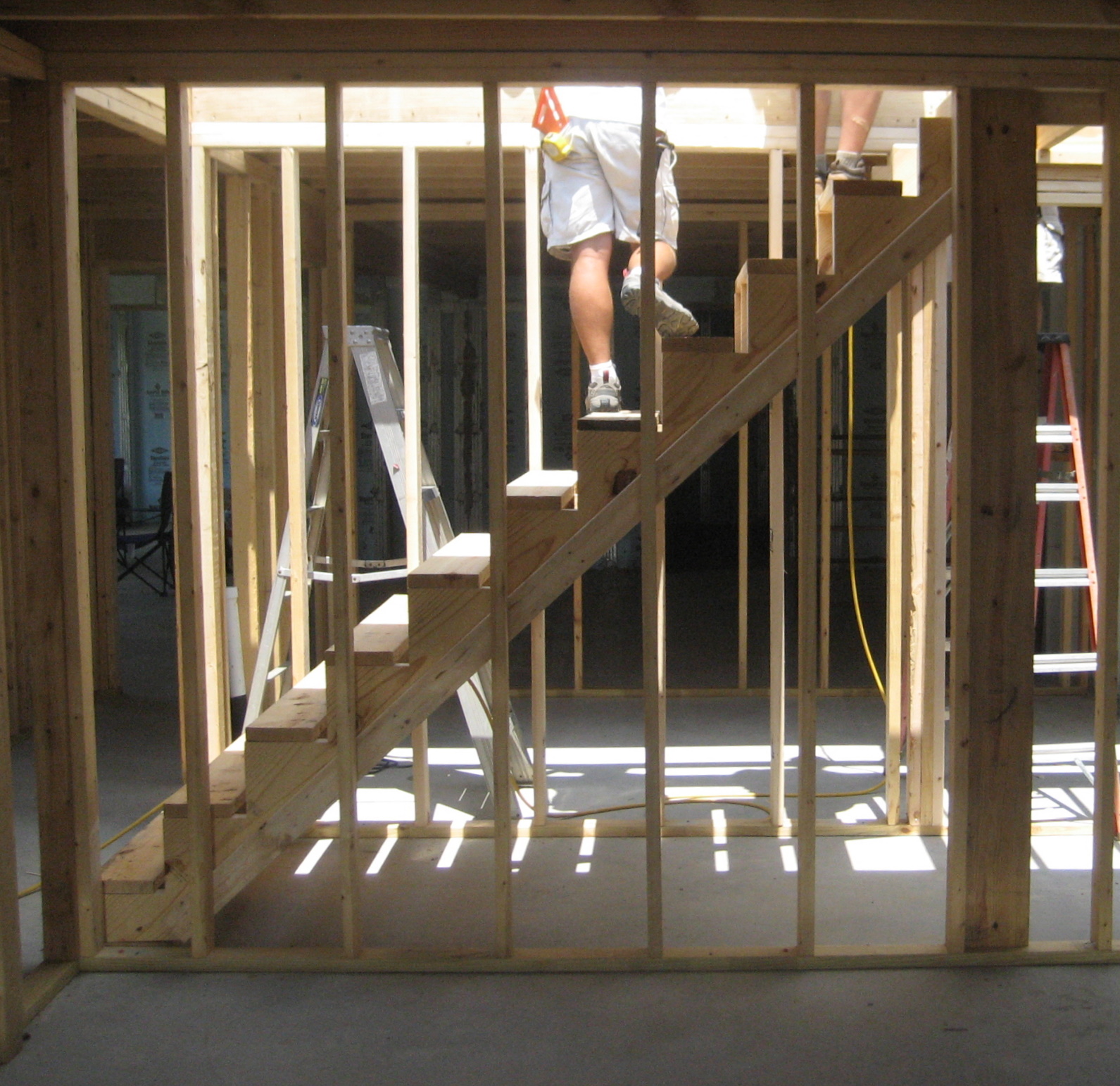 Building The Turner House Framing Week 2 Stairs