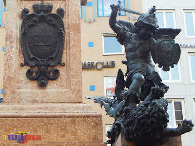 Angel en Marienplatz Angel en Marienplatz
