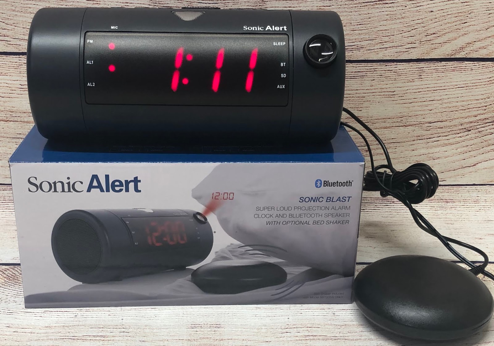 Stacy Talks & Reviews Never oversleep again with the Sonic Blast from