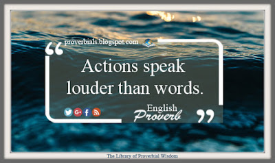 Sayings about Actions