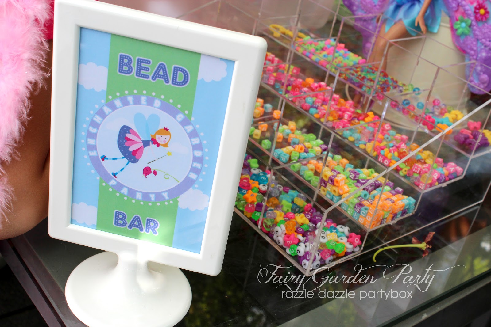 Razzle Dazzle Party Box Themed Birthday Party Fairy Garden Party