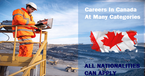 canada careers categories many