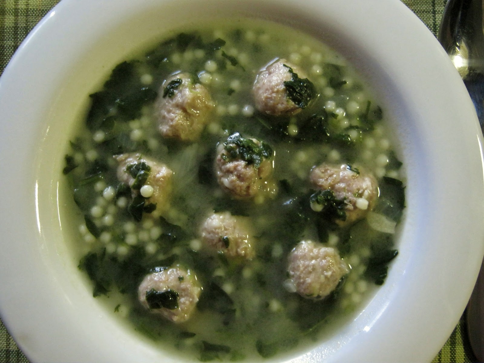 Sarah's Culinary Adventure: Italian Wedding Soup (Minestra Maritata)