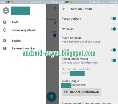Pengaturan Google Allo Pengaturan Google Allo