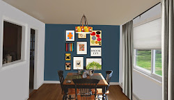 wall room paint living colors accent feature dining light weafer fun