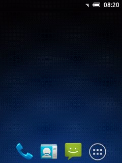 Screenshots of Chocobread v3.2 on Galaxy Mini GT-S5570 Smartphone.