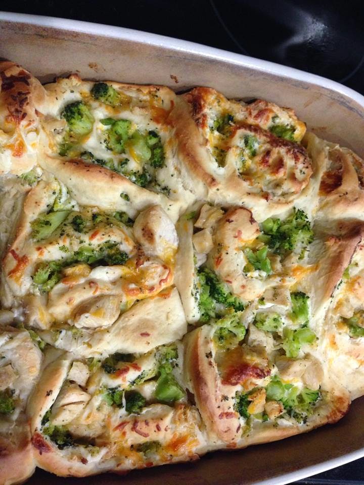 The Foodie Mommie Chicken and Broccoli Rolls