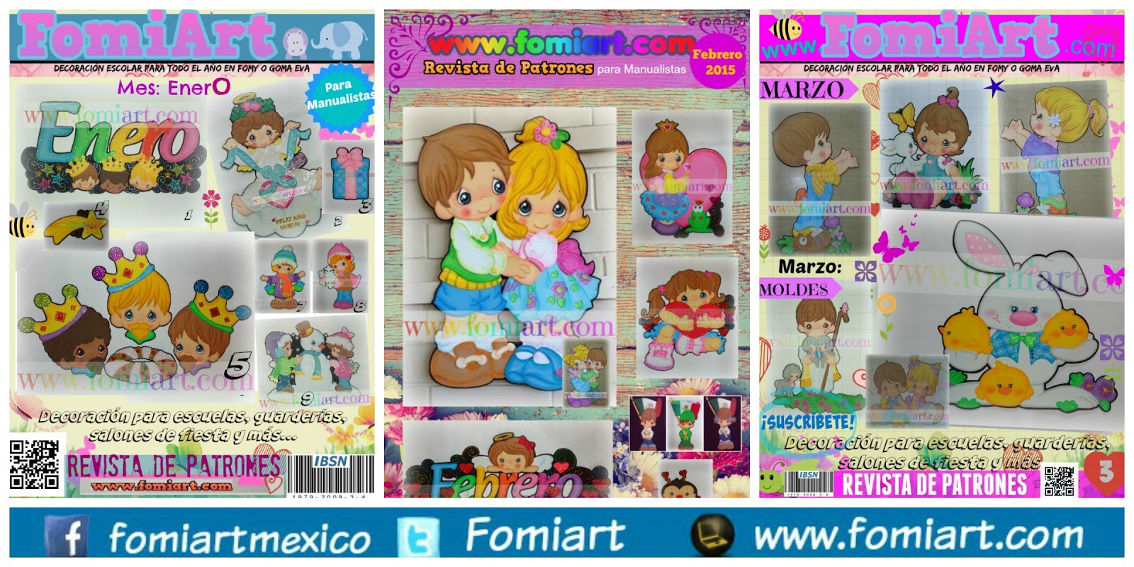 4- Cónoce las Portadas de las Revistas Fomiart (2015 y 2016) - Fomiart