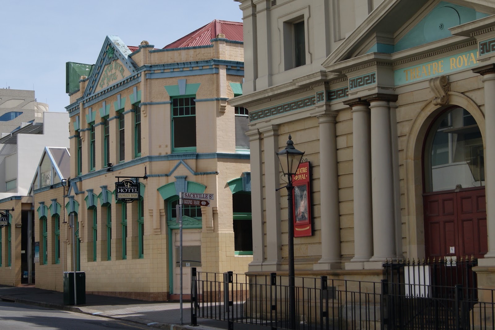 On The Convict Trail Theatre Royal Hotel, Hobart