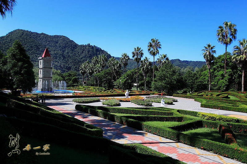 泰雅歐式花園-鐘樓水舞-親子公園|泰雅渡假村