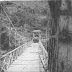 antiguo puente colgante sobre el rio cauca