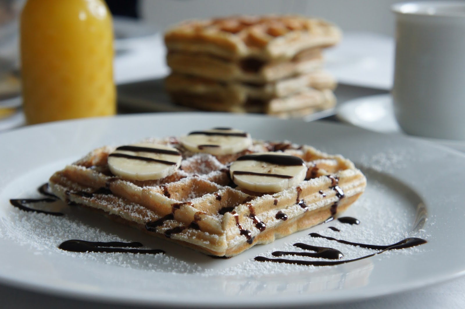 REZEPT: glutenfreie Bananen Waffeln | Ein glutenfreier Blog REZEPT: glutenfreie Bananen Waffeln | Ein glutenfreier Blog