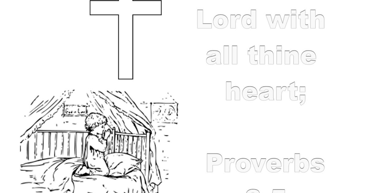 daily proverbs coloring pages - photo #30