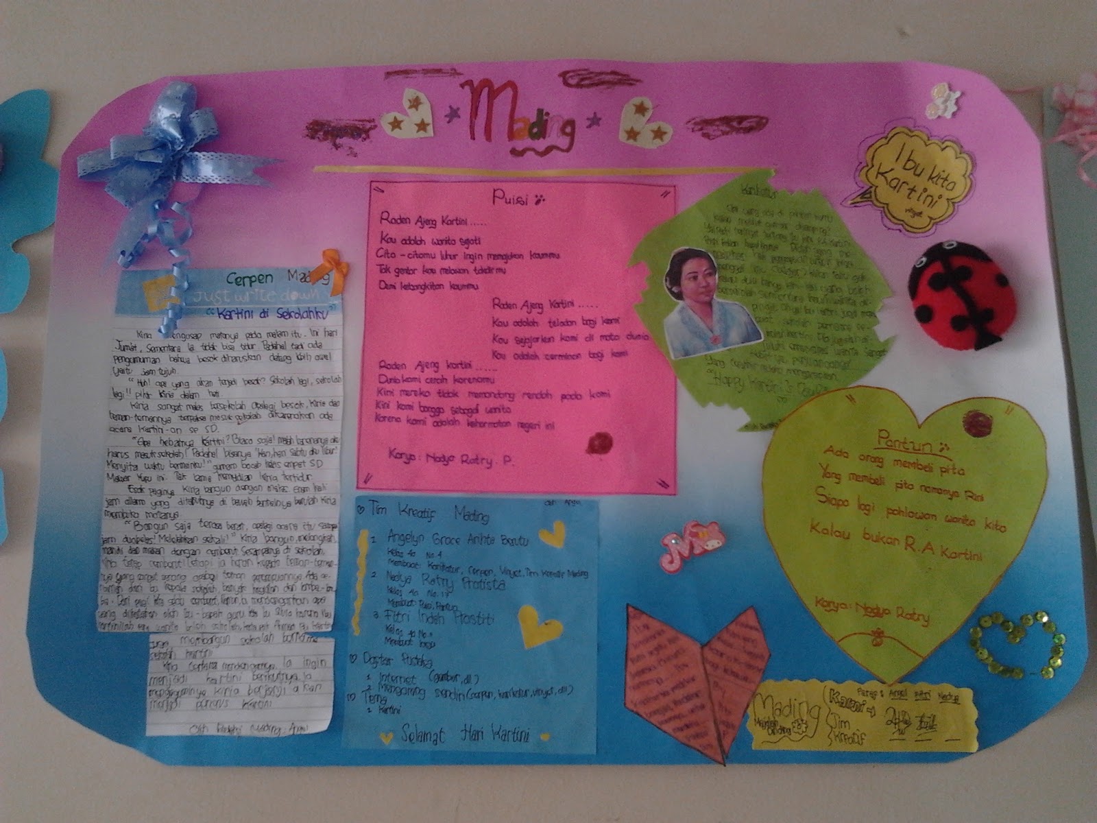 ANDREAS JH: Majalah Dinding