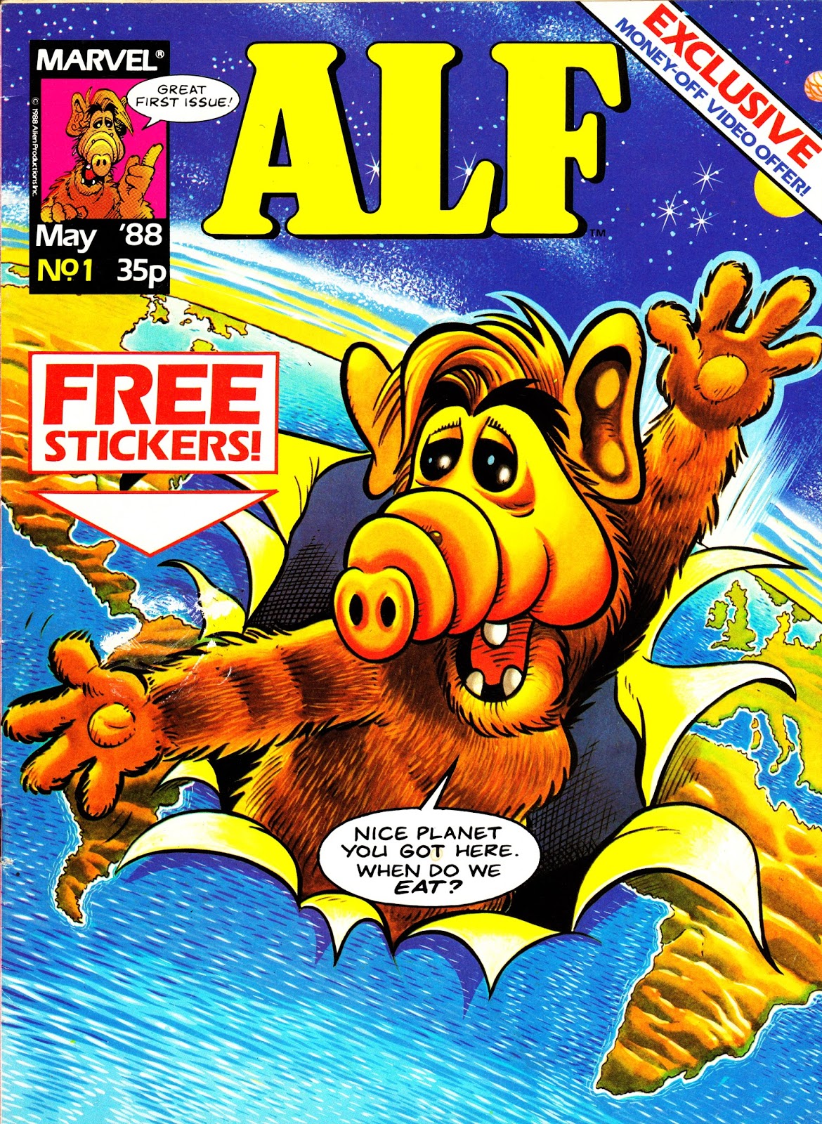 Alf 1 (Marvel UK) - ComicBookRealm.com