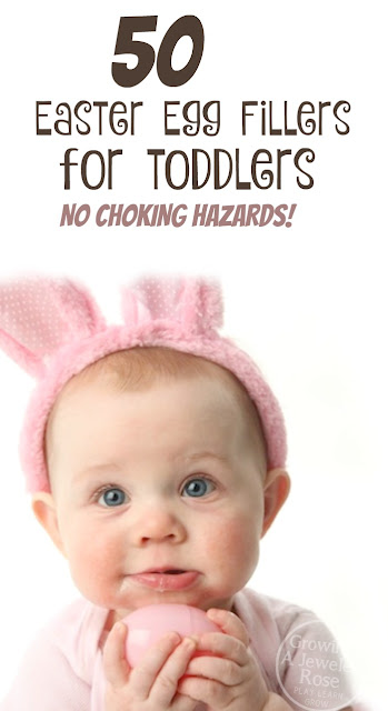 50 Easter filler ideas for toddlers- no choking hazards! Great ideas!