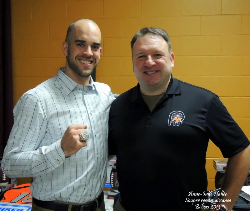 Football Béliers! Gala reconnaissance avec Matthieu Proulx