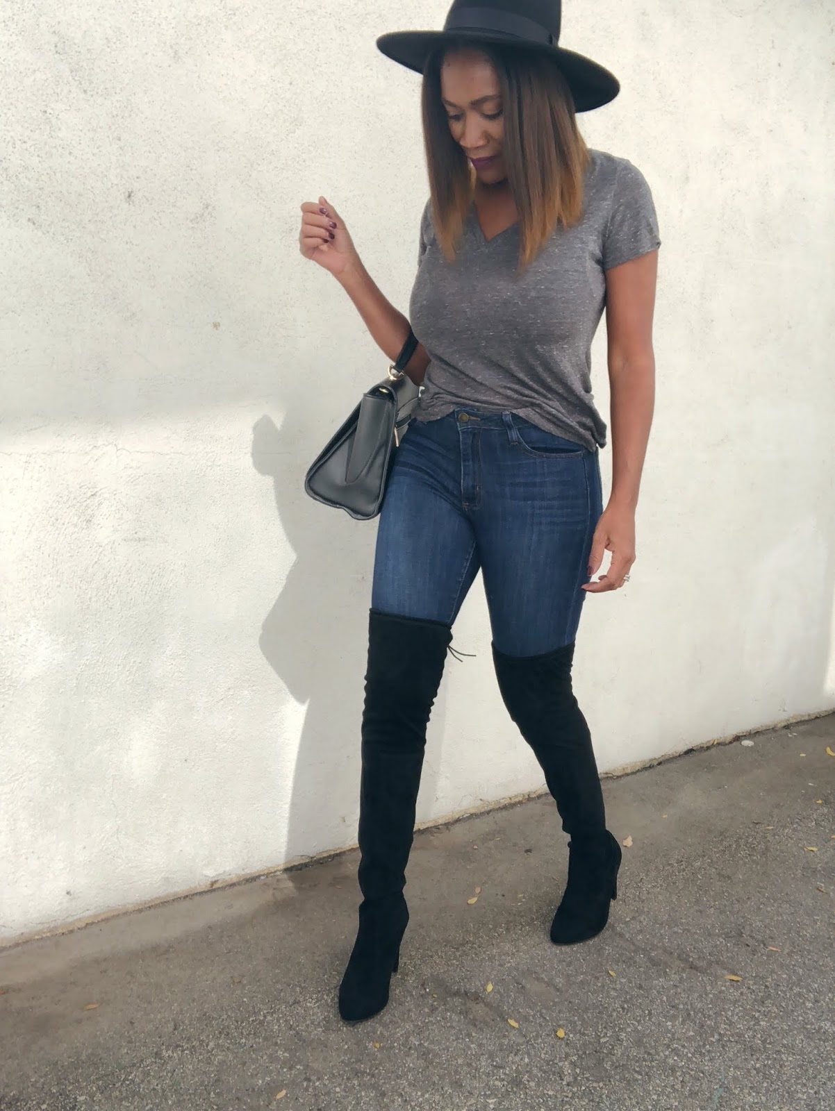 women's nikka heeled over the knee sock boots