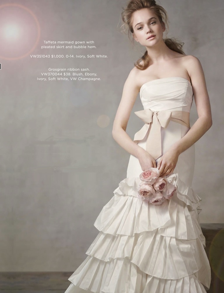 Milkmulatka. Vera Wang White коллекция 2011. Свадебные платья от веры Вонг. White by Vera Wang.