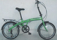 4 Sepeda Lipat Evergreen EG120-8 20 Inci