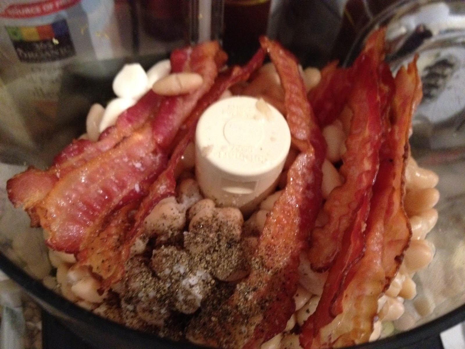 The Full Plate Blog easy entertaining + white beanbacon dip with rosemary