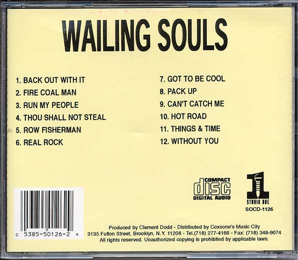 OPDK² The Wailing Souls The Wailing Souls [Studio One CD]