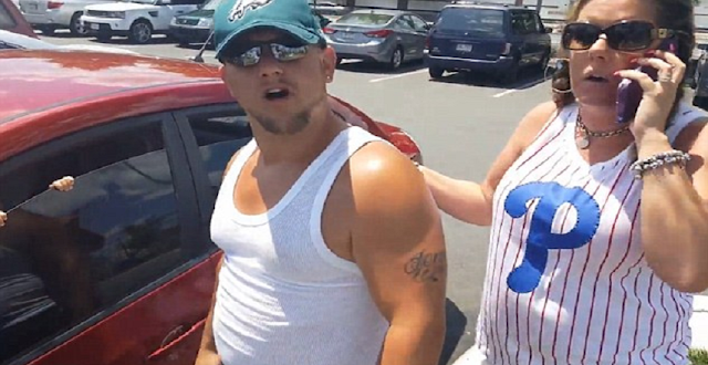 Eagles Fans Rush To Save Baby In Hot Car Until They Notice One Minor Detail Eagles Fans Rush To Save Baby In Hot Car Until They Notice One Minor Detail