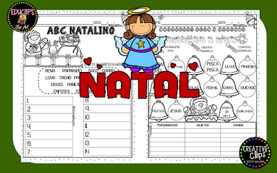 Atividades alfabetização 1º ano - natal