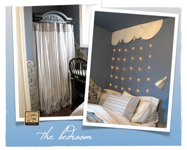 kid's bedroom decorating ideas blue stars
