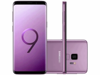Smartphone Samsung Galaxy S9 128GB Ultravioleta 4G - Câm. 12MP + Selfie 8MP Tela 5.8" Quad HD Octa