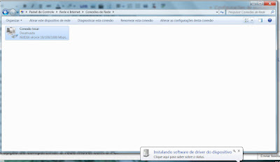 Windows 7 Rede Configurações de Rede