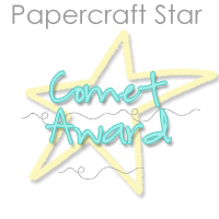 Comet Award at Papercraft Star