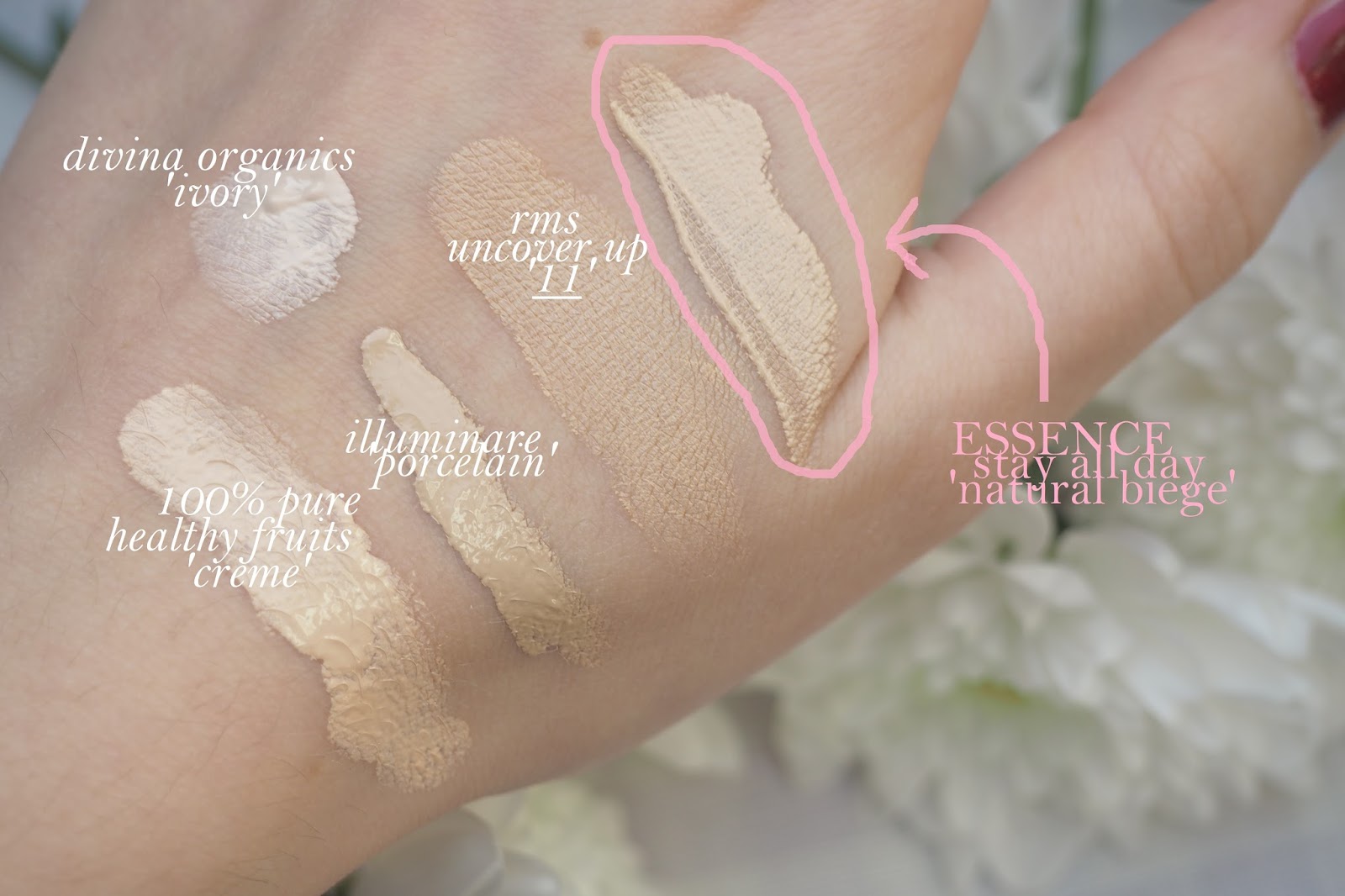 essence stay natural concealer