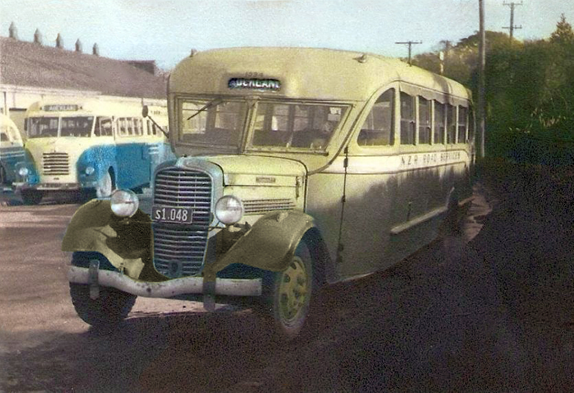 transpress nz 1936 Diamond T bus