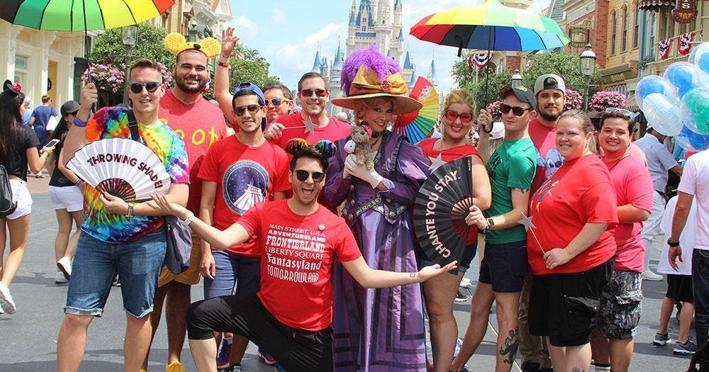 Ben Aquila's blog Disneyland holds a new edition of 'Mini Gay Day'