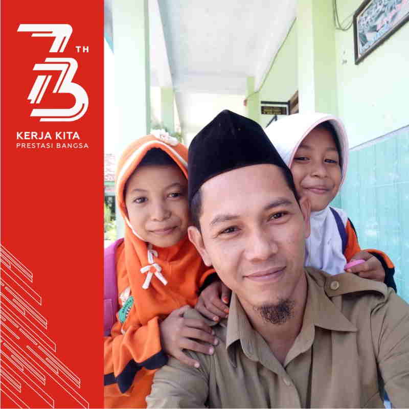 Bingkai Foto Profil HUT RI Ke73 Tahun 2018 Ayo Madrasah