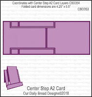 ODBD Custom Center Step A2 Card Die