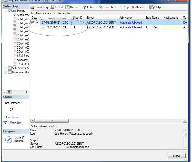 Business Intelligence & Data Warehouse Tutorials: SSIS: Automated Job ...