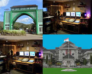 5 juli sudah dilaksanakan uji petik untuk studio di Unpatti dan IAIN. 1 kampus%2Bmusik