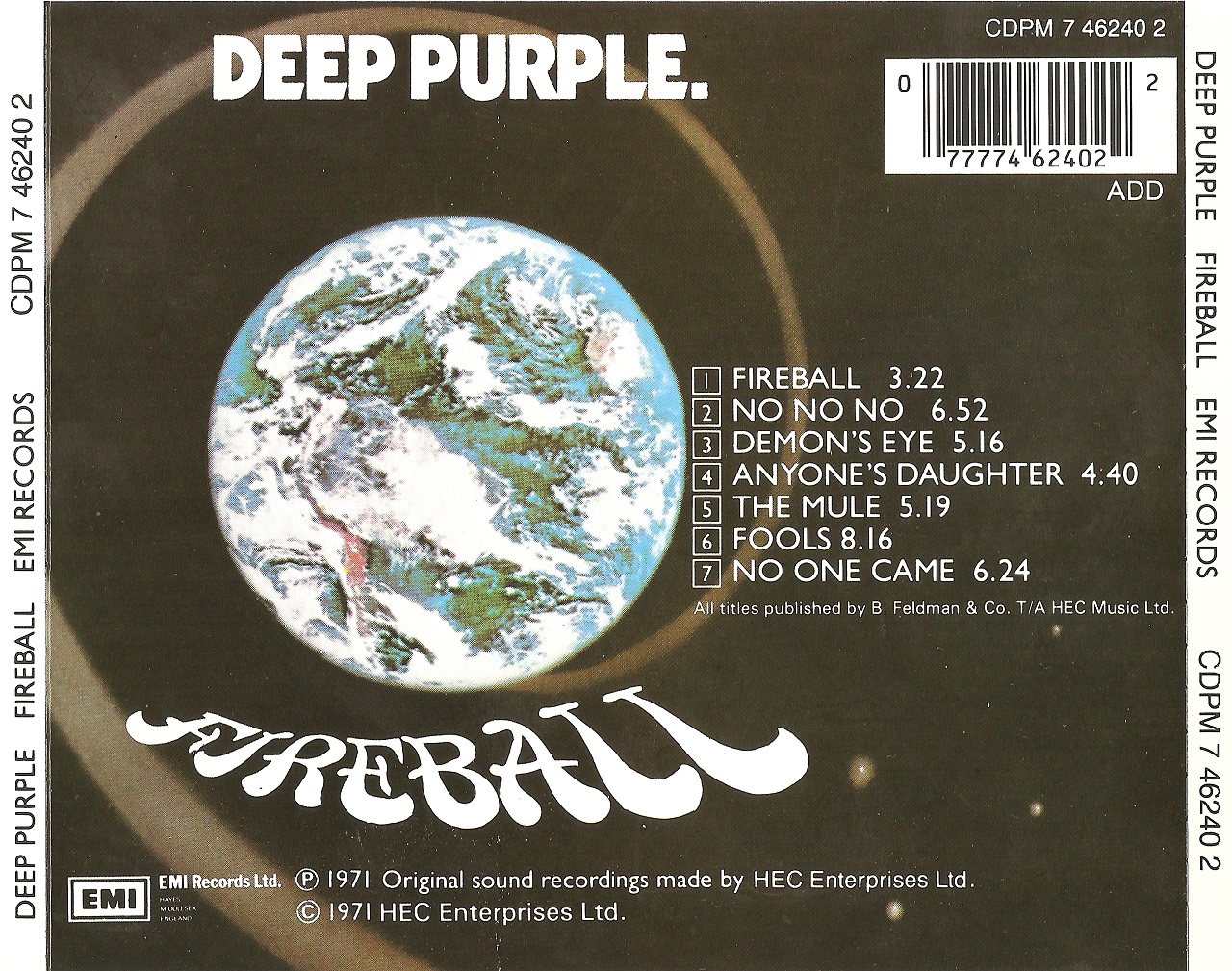 Дип перпл отзывы. Deep Purple Fireball обложка. LP Deep Purple: Fireball. Deep Purple "Fireball (CD)". Deep Purple Fireball 1971.