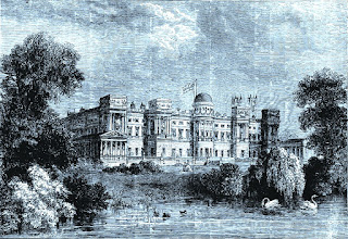 Buckingham Palace, vista por el científico cuáquero antes de acudir a su recepción John Dalton acudió a Buckingham Palace, invitado por Guillermo IV