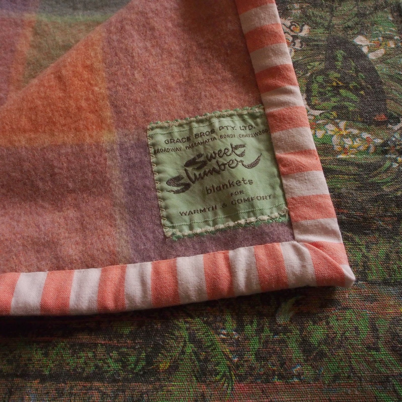 Zaranne Handmade a tea towel quilt