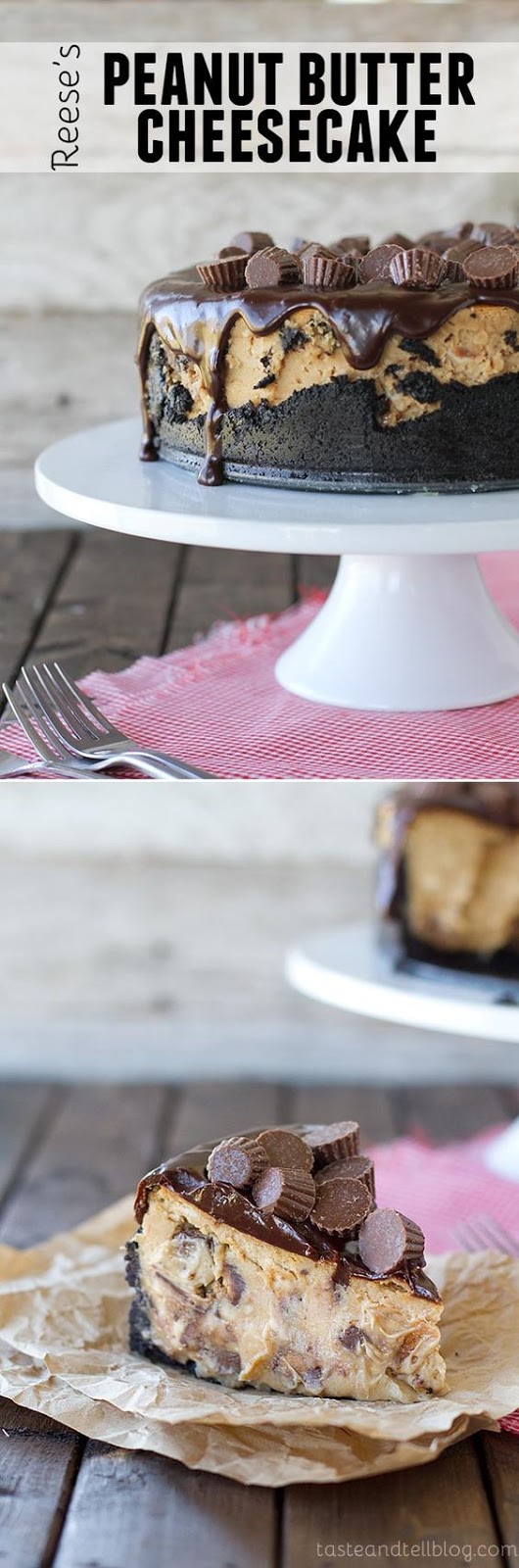 Reese’s Peanut Butter Cheesecake Joki's Kitchen